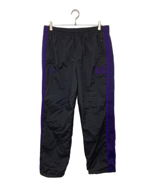 Needles（ニードルズ）Needles (ニードルズ) BEAMS (ビームス) Nylon Track Pants ブラック サイズ:Lの古着・服飾アイテム