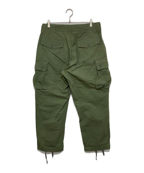 Engineered Garments（エンジニアドガーメンツ）Engineered Garments (エンジニアド ガーメンツ) FA PANT COTTON BRUSHED HB グリーン サイズ:Mの古着・服飾アイテム