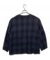 N.HOOLYWOOD (エヌ ハリウッド) Compile Line COLLARLESS JACKET ネイビー サイズ:40：14000円