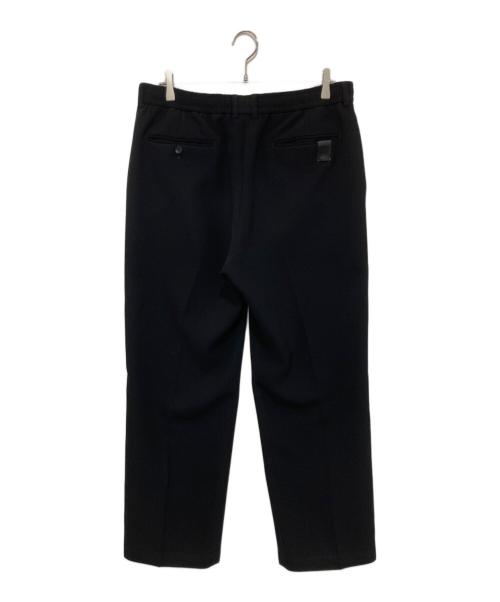 N.HOOLYWOOD（エヌ ハリウッド）N.HOOLYWOOD (エヌ ハリウッド) WIDE TAPERED EASY SLACKS ブラック サイズ:40の古着・服飾アイテム