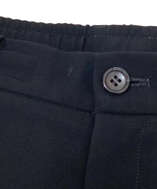 N.HOOLYWOOD（エヌ ハリウッド）N.HOOLYWOOD (エヌ ハリウッド) WIDE TAPERED EASY SLACKS ブラック サイズ:40の古着・服飾アイテム