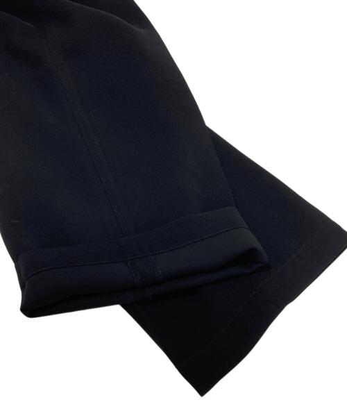 N.HOOLYWOOD（エヌ ハリウッド）N.HOOLYWOOD (エヌ ハリウッド) WIDE TAPERED EASY SLACKS ブラック サイズ:40の古着・服飾アイテム