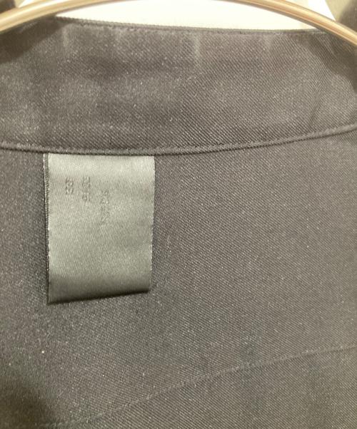 N.HOOLYWOOD（エヌ ハリウッド）N.HOOLYWOOD (エヌ ハリウッド) BAND COLLAR SHIRT ブラック サイズ:40の古着・服飾アイテム