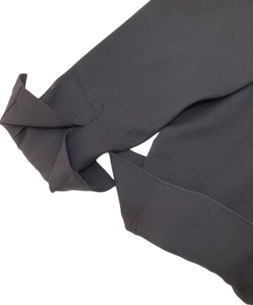 N.HOOLYWOOD（エヌ ハリウッド）N.HOOLYWOOD (エヌ ハリウッド) BAND COLLAR SHIRT ブラック サイズ:40の古着・服飾アイテム