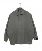 N.HOOLYWOODエヌ ハリウッド）の古着「PULLOVER SHIRT」｜グリーン