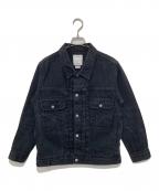 VISVIMビズビム）の古着「デニムジャケット」｜ブラック