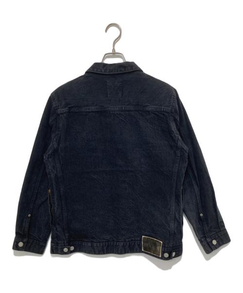 VISVIM（ビズビム）VISVIM (ビズビム) デニムジャケット ブラック サイズ:4の古着・服飾アイテム