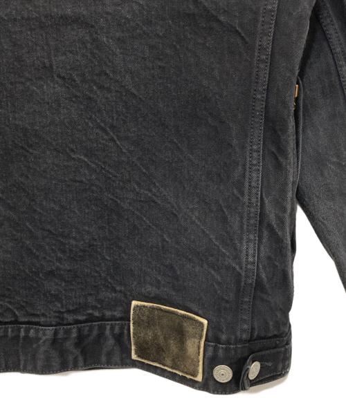 VISVIM（ビズビム）VISVIM (ビズビム) デニムジャケット ブラック サイズ:4の古着・服飾アイテム