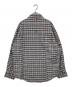 Thom Browne (トムブラウン) チェックシャツ グレー サイズ:2：25000円