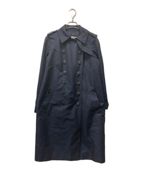 Aquascutum（アクアスキュータム）Aquascutum (アクアスキュータム) トレンチコート ネイビー サイズ:8の古着・服飾アイテム
