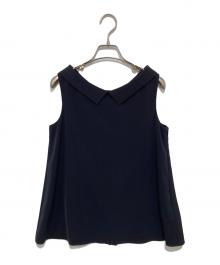 FOXEY NEWYORK（フォクシーニューヨーク）の古着「Freesia Blouse」｜ブラック
