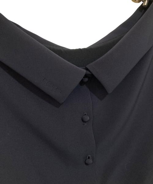 FOXEY NEWYORK（フォクシーニューヨーク）FOXEY NEWYORK (フォクシーニューヨーク) Freesia Blouse ブラック サイズ:記載無しの古着・服飾アイテム