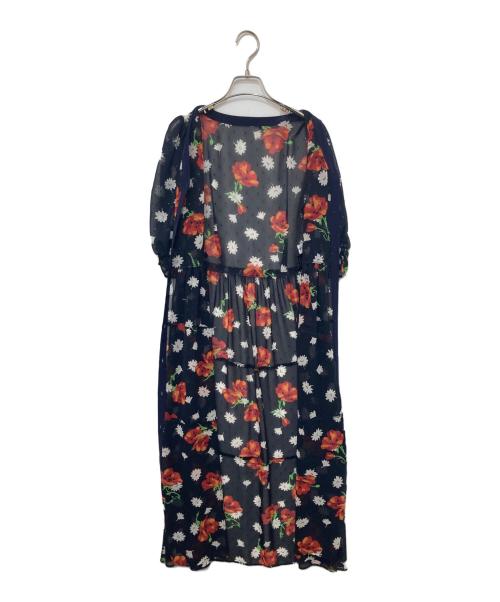 MUVEIL（ミュベール）MUVEIL (ミュベール) アネモネワンピース ネイビー サイズ:36の古着・服飾アイテム