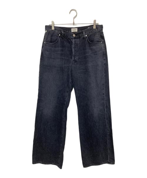 Citizens of humanity（シチズンズオブヒューマニティ）Citizens of humanity (シチズンズオブヒューマニティ) Annina High Rise Wide Leg 33 ブラック サイズ:30の古着・服飾アイテム