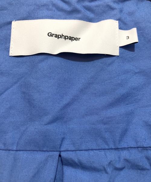 Graphpaper（グラフペーパー）Graphpaper (グラフペーパー) 長袖シャツ ブルー サイズ:3の古着・服飾アイテム