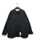 N.HOOLYWOODエヌ ハリウッド）の古着「コンバットシャツジャケット」｜ブラック