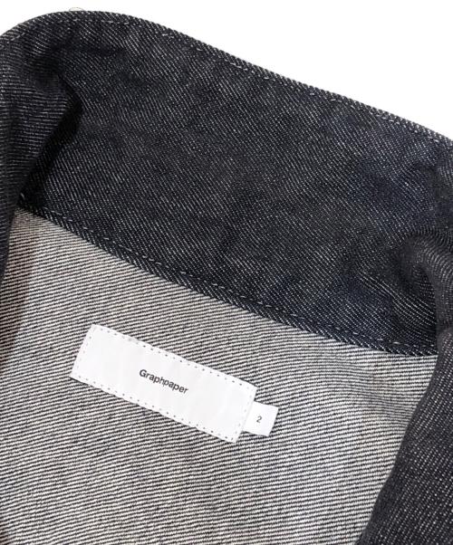Graphpaper（グラフペーパー）Graphpaper (グラフペーパー) COLORFAST DENIM JACKET インディゴ サイズ:2の古着・服飾アイテム