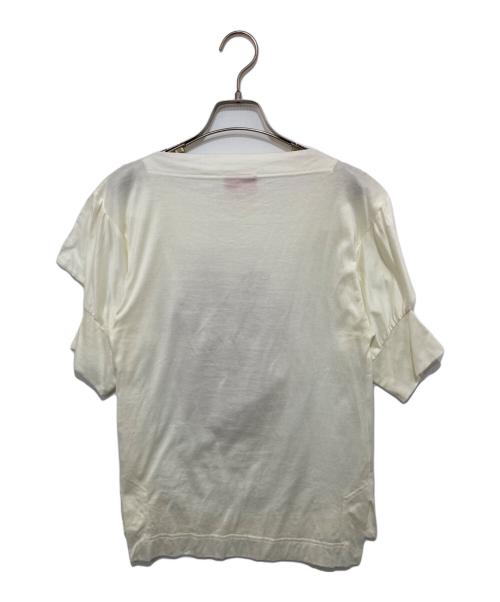 Vivienne Westwood RED LABEL（ヴィヴィアンウエストウッドレッドレーベル）Vivienne Westwood RED LABEL (ヴィヴィアンウエストウッドレッドレーベル) プリントカットソー ホワイト サイズ:2の古着・服飾アイテム