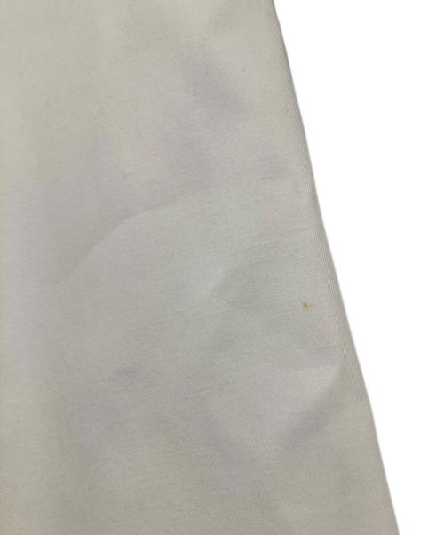 MaxMara（マックスマーラ）MaxMara (マックスマーラ) サイドアジャスター ワイドフレアパンツ ホワイト サイズ:42の古着・服飾アイテム