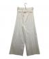 MaxMara (マックスマーラ) サイドアジャスター ワイドフレアパンツ ホワイト サイズ:42：15000円