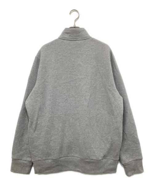 POLO RALPH LAUREN（ポロ・ラルフローレン）POLO RALPH LAUREN (ポロ・ラルフローレン) Ron Herman (ロンハーマン) USA ハーフジップスウェット グレー サイズ:Lの古着・服飾アイテム