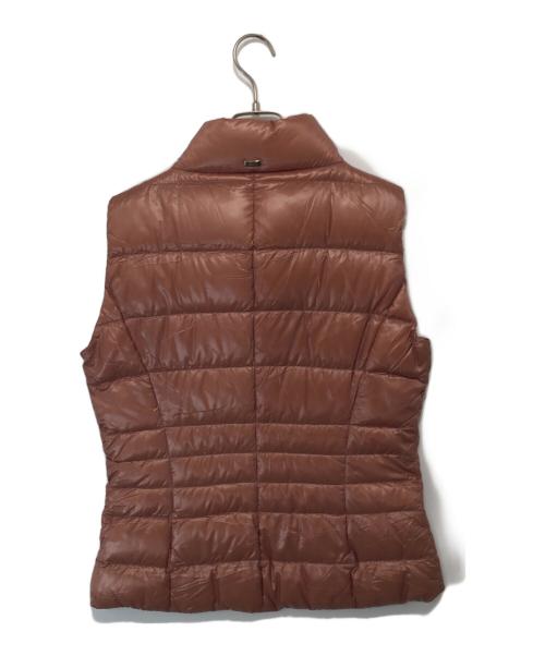 HERNO（ヘルノ）HERNO (ヘルノ)  PI0167D ダブルジップ ダウンベスト PRODUZ LAVJAP ピンク サイズ:44の古着・服飾アイテム