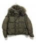 YVES SALOMON（イヴサロモン）の古着「DOWN JACKET（ダウンジャケット）24020510000130」｜オリーブ