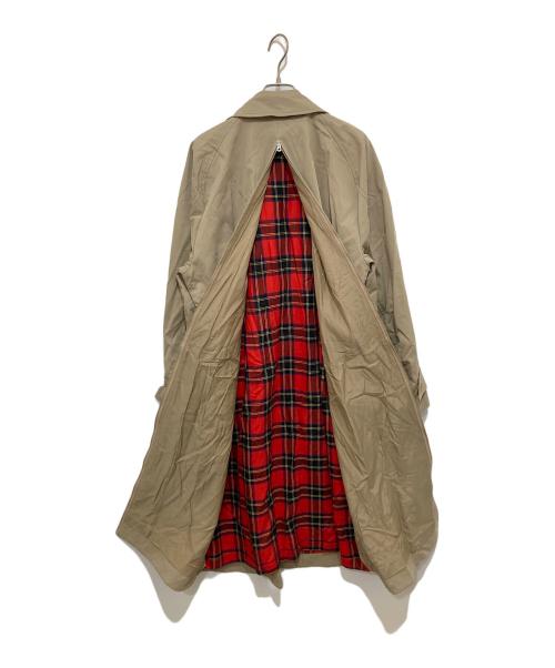 INSCRIRE（アンスクリア）INSCRIRE (アンスクリア) ステンカラーコート I24AW-CT86A ベージュ サイズ:38の古着・服飾アイテム