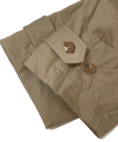 INSCRIRE（アンスクリア）INSCRIRE (アンスクリア) ステンカラーコート I24AW-CT86A ベージュ サイズ:38の古着・服飾アイテム