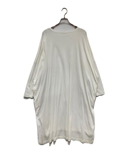 LIMI feu（リミフゥ）LIMI feu (リミフゥ) オーバーサイズワンピース ホワイト サイズ:Sの古着・服飾アイテム