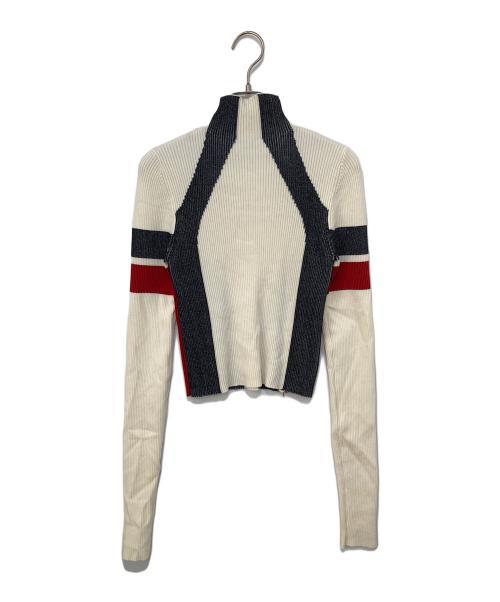 DIESEL（ディーゼル）DIESEL (ディーゼル) ハイネックニット ホワイト サイズ:Lの古着・服飾アイテム