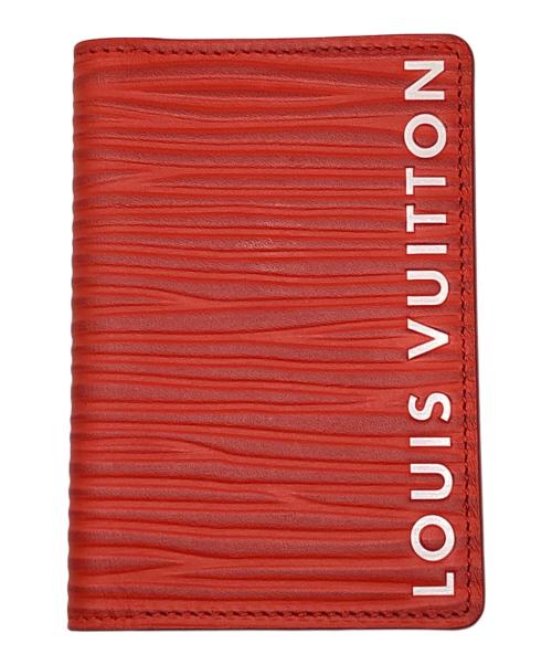 LOUIS VUITTON（ルイ ヴィトン）LOUIS VUITTON (ルイ ヴィトン) M23696 オーガナイザードゥポッシュカードケース レッドの古着・服飾アイテム