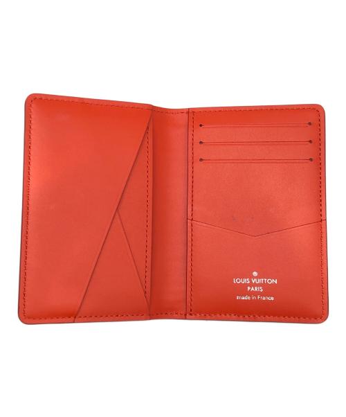 LOUIS VUITTON（ルイ ヴィトン）LOUIS VUITTON (ルイ ヴィトン) M23696 オーガナイザードゥポッシュカードケース レッドの古着・服飾アイテム