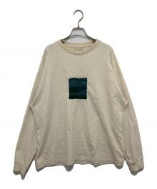 YOKE×Graphpaper（ヨーク×グラフペーパー）の古着「EMBROIDERED L/S T-SHIRTS」｜ベージュ