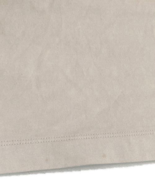 YOKE（ヨーク）YOKE (ヨーク) Graphpaper (グラフペーパー) EMBROIDERED L/S T-SHIRTS ベージュ サイズ:3の古着・服飾アイテム