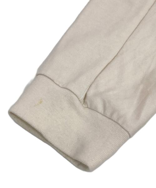 YOKE（ヨーク）YOKE (ヨーク) Graphpaper (グラフペーパー) EMBROIDERED L/S T-SHIRTS ベージュ サイズ:3の古着・服飾アイテム