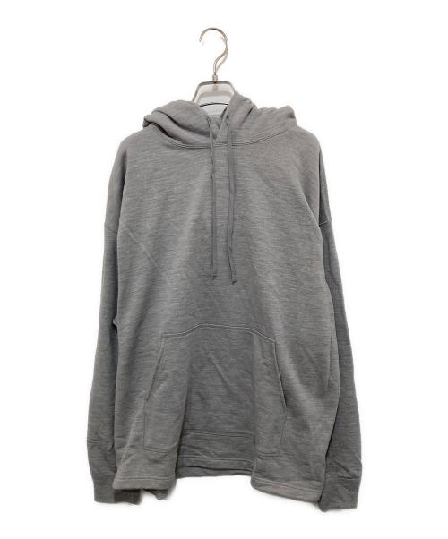 Graphpaper（グラフペーパー）Graphpaper (グラフペーパー) Wool Terry Pullover Hoodie グレー サイズ:FREEの古着・服飾アイテム