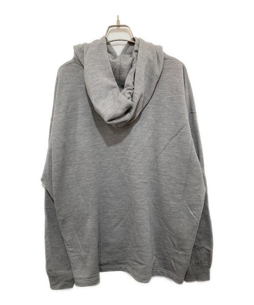 Graphpaper（グラフペーパー）Graphpaper (グラフペーパー) Wool Terry Pullover Hoodie グレー サイズ:FREEの古着・服飾アイテム