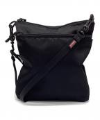 Graphpaperグラフペーパー）の古着「NYLON TWILL SACOCHE SMALL」｜ブラック