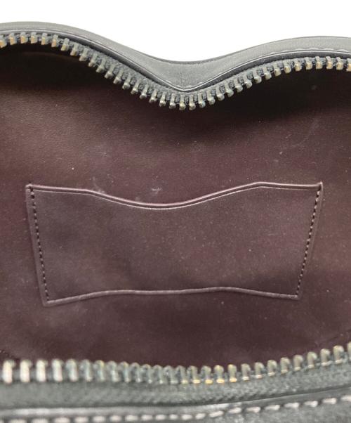 COACH（コーチ）COACH (コーチ) Heart Crossbody Bag With Quilting ブラックの古着・服飾アイテム