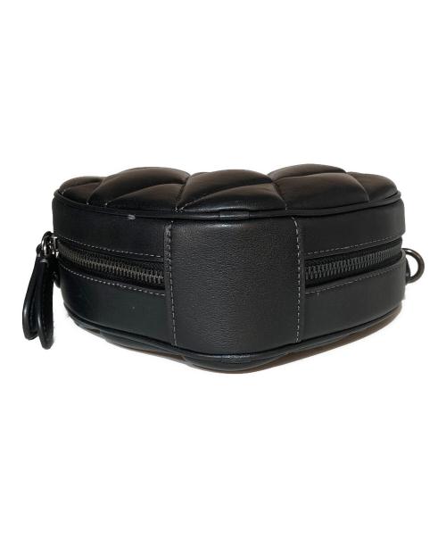 COACH（コーチ）COACH (コーチ) Heart Crossbody Bag With Quilting ブラックの古着・服飾アイテム