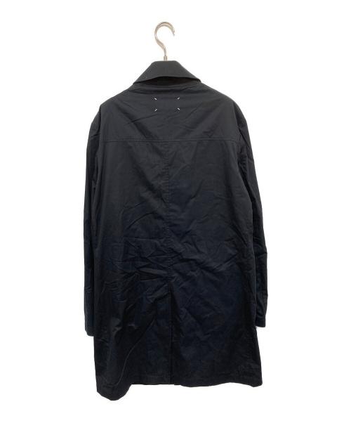 Maison Margiela（メゾンマルジェラ）Maison Margiela (メゾンマルジェラ) Balmacaan coat ブラック サイズ:46の古着・服飾アイテム