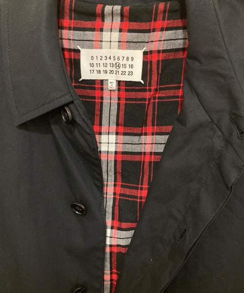 Maison Margiela（メゾンマルジェラ）Maison Margiela (メゾンマルジェラ) Balmacaan coat ブラック サイズ:46の古着・服飾アイテム