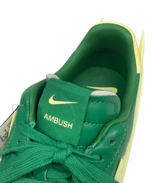 NIKE（ナイキ）NIKE (ナイキ) AMBUSH (アンブッシュ) Air Force 1 Low Pine Green and Citron グリーン サイズ:26.5cmの古着・服飾アイテム