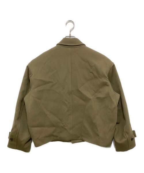 AURALEE（オーラリー）AURALEE (オーラリー) DOUBLE CLOTH HARD TWIST CARSEY BLOUSON カーキ サイズ:3の古着・服飾アイテム