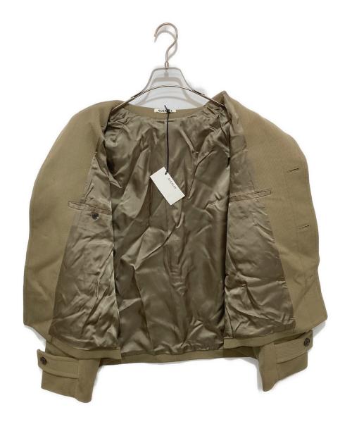 AURALEE（オーラリー）AURALEE (オーラリー) DOUBLE CLOTH HARD TWIST CARSEY BLOUSON カーキ サイズ:3の古着・服飾アイテム