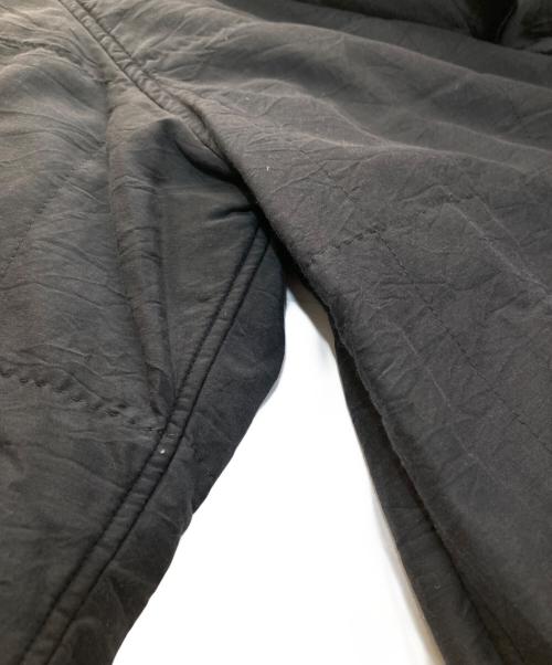 AURALEE（オーラリー）AURALEE (オーラリー) QUILTED LIGHT SILK COTTON SHIRT(キルティッドライトシルクコットンシャツ)  A23AS01SP ブラック サイズ:3の古着・服飾アイテム