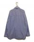 ATON (エイトン) GIZA BROAD WASHED SHIRT ブルー サイズ:4：23000円
