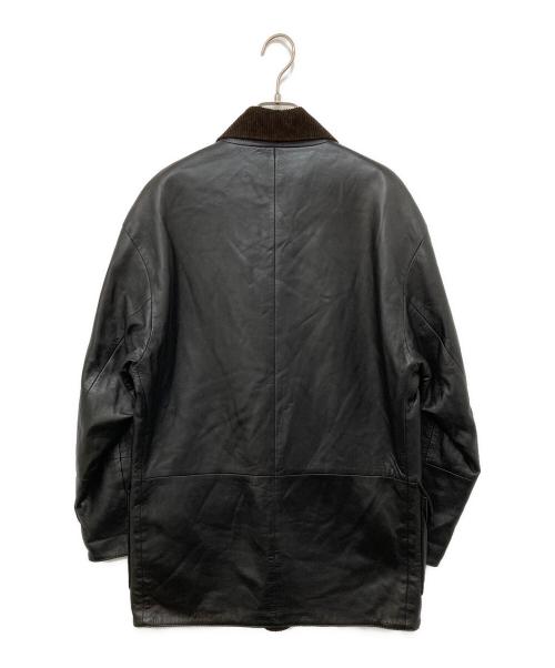 LOEWE（ロエベ）LOEWE (ロエベ) リバーシブルレザーコート ブラック サイズ:46の古着・服飾アイテム