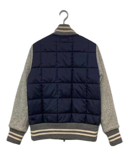 LOOPWHEELER（ループウィラー）LOOPWHEELER (ループウィラー) ダウン入りスタジャン グレー サイズ:Sの古着・服飾アイテム